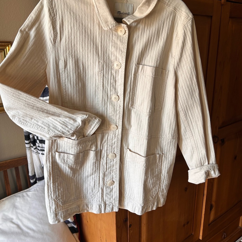 Madewell Becker Oversized Chore Coat - Picture 4 of 5